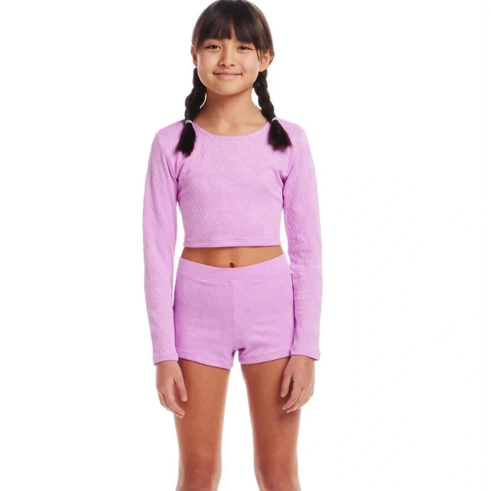 Andy & Evan Kids' Lavender Swim Set